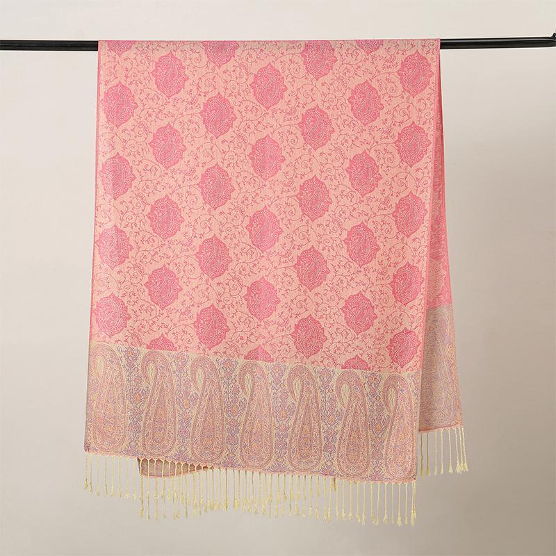 New 70x190CM Women Cotton Jacquard Scarf Big Shawl Fashion Elegant Lady Long Printing Decorate Scarves Sun Protection Bandana