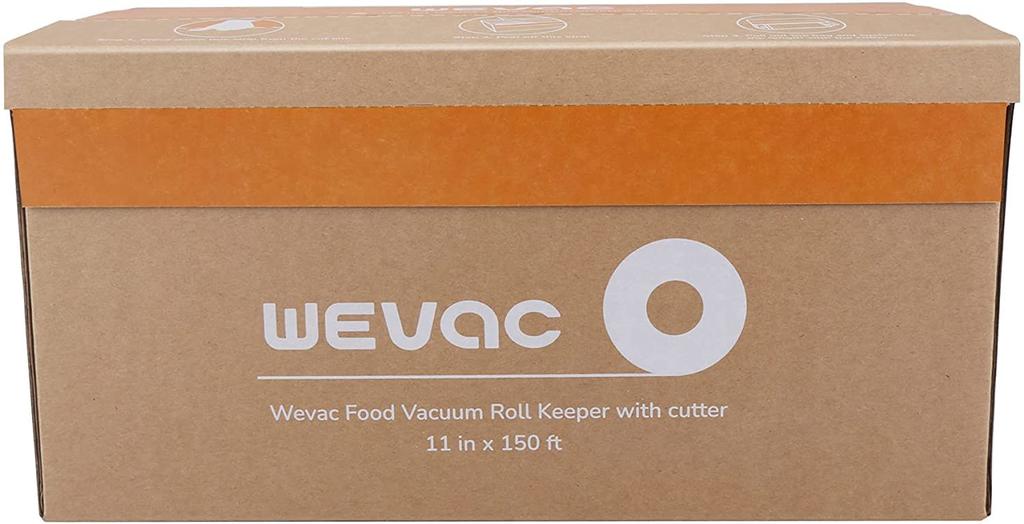 Wevac 28cmx45m Vacuum Packing Vacuum Packing Vacuum Replacement Vacuum Freely Easy to Low Temperature Vacuum Packing Vacuum Commercial Home Bag, Roll,