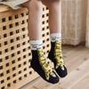 Косплей Мультяшные Новинки Носки в виде куриной ножки Теплые для ребенка 3D принт носок