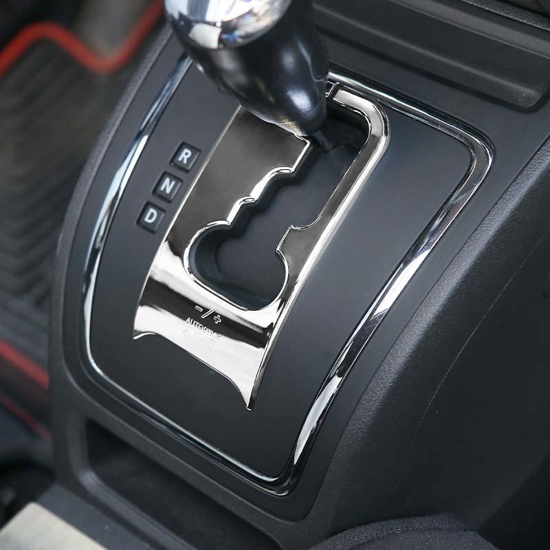 Наклейка на крышку рычага переключения передач ABS подходит для Jeep Patriot для Jeep Compass 2014-2016 Аксессуары для интерьера