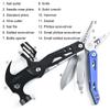 Multifunctional Hammer Portable Folding Multi-Purpose Outdoor Bushcraft Survival Kit Camping Knife Pliers Screwdriver Hand Tools