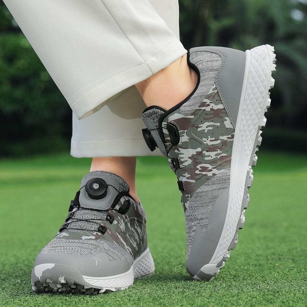 X8 large size outdoor casual shoes wear-resistant golf shoes no rotation buckle training sports shoes