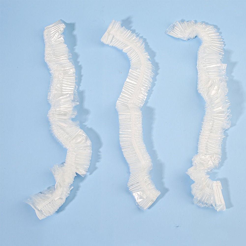 50 шт. Эластичная лента Одноразовая крышка для подноса Растягивающаяся крышка для тарелок и мисок Пакет для сохранения свежести продуктов