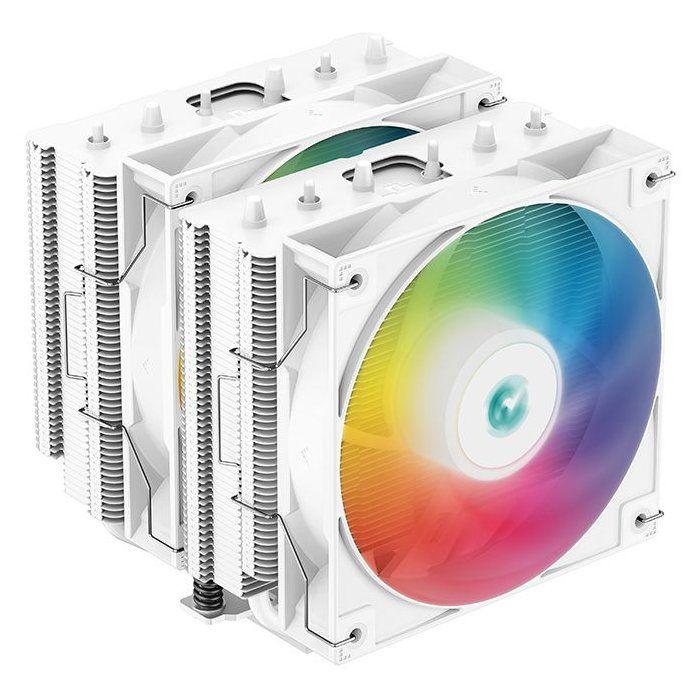 Deepcool Gammaxx ARGB - R-AG620-WHANMN-G-2 - Кулер для процессора - 120 мм - Двухбашенный вентилятор PWM RGB - 6 тепловых трубок - TDP 260 Вт