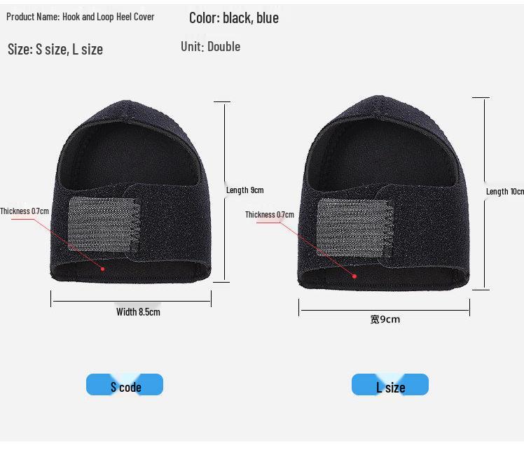 Регулируемый силиконовый протектор для пятки: Удобный, Дышащий, Защищающий от трещин, Унисекс уход за ногами