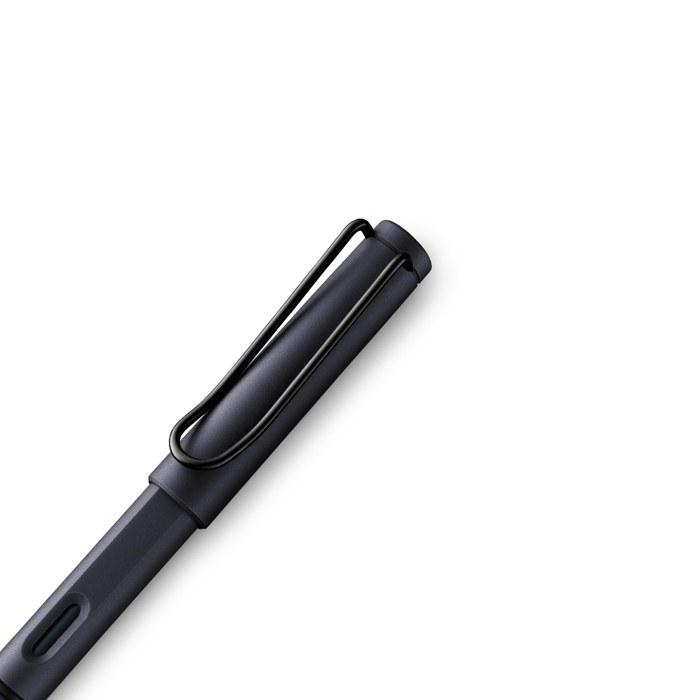 LAMY Safari Fountain Pen M Medium Steel Black L0E2-M