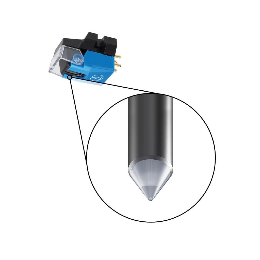 Стереофонический картридж Audio Technica VM типа VM510CB с круглым игольчатым входом