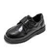 Boys' Leather Shoes Spring and Autumn New Korean Style British Style Black Soft End Primary School Student Campus Performance Shoes