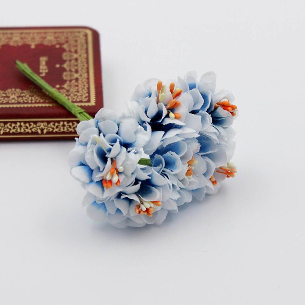 6 шт. шелковый цветок искусственная хризантема Европейский многоцветный букет искусственных цветов свадебное украшение для дома и вечеринки