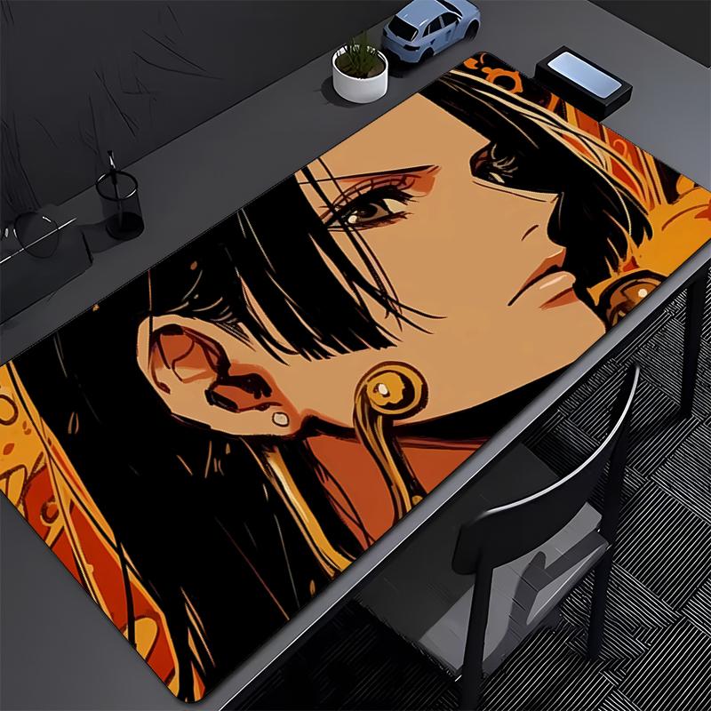 Mouse Pad Large ONE PIECE Boa·Hancock Computer Office Game Table Mats Anti-slip Gaming Keyboard coaster Long Desk Pads Mousepad