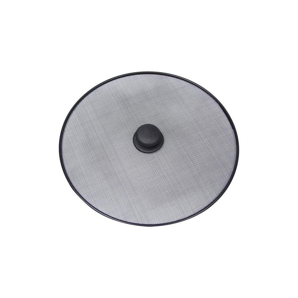 With Handle Oil Splatter Screen Black Splatter Guard New Cover Lid  Kitchen Supplies