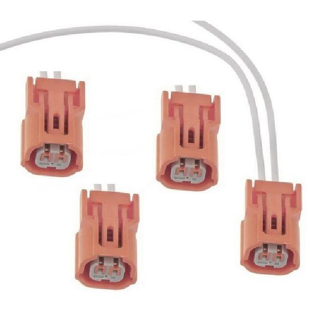 4 x ABS Wheel Speed Sensor Connector Front Rear L/R Fits Honda Pilot 2012-2015