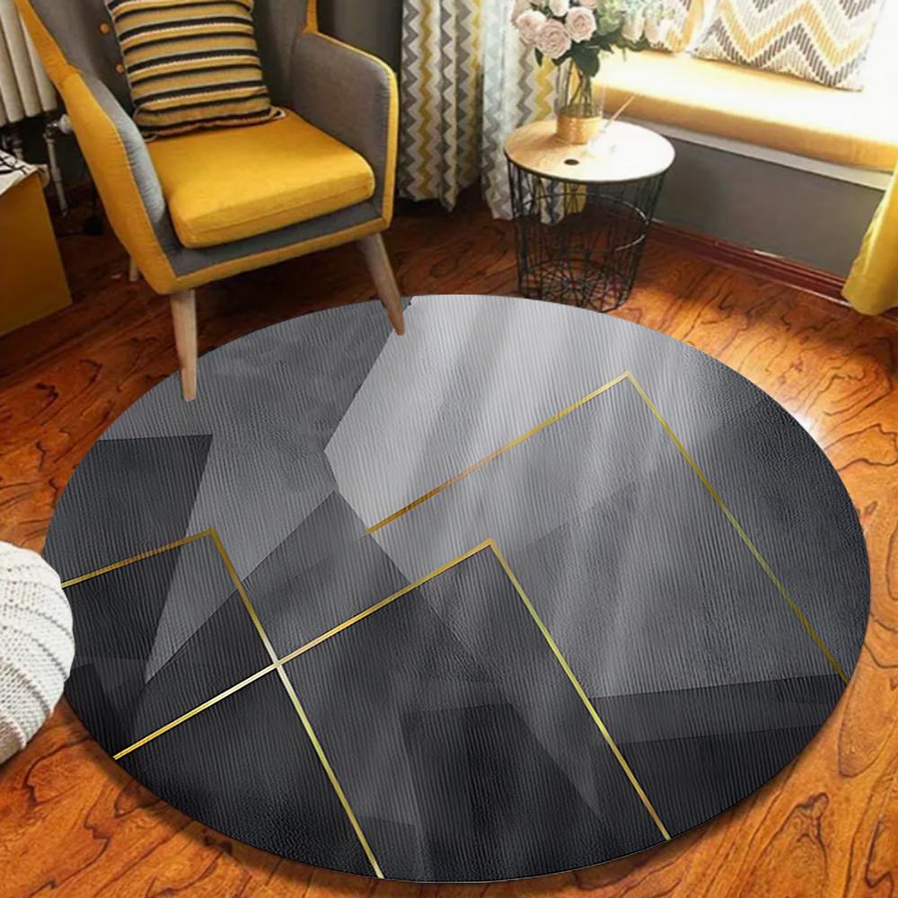 Round Bear Rug, Cabin House Rug, Bear Rug, Bear Carpet, Cabin Nature Animals Round Rug, Bear Round Rug, Round Wildlife Rug