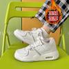Харадзюку bf Гонконгский стиль воздушная подушка повседневная обувь мужская хлопковая обувь ins платформа папины кроссовки улззанг универсальные бархатные кроссовки