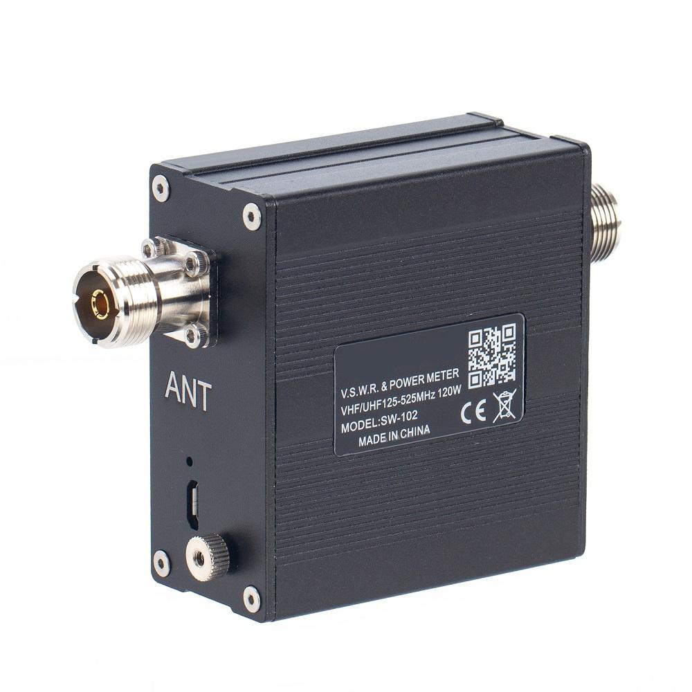 1 шт. 125 МГц - 520 МГц Цифровой VHF/UHF Измеритель мощности и КСВ для двусторонней радиосвязи