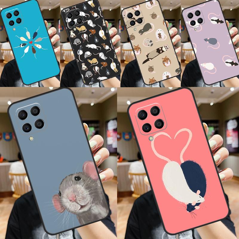 Мышь Крыса Для Samsung Galaxy M23 M33 M53 M13 M11 M51 M14 M34 M54 M20 M30s M12 M52 M15 M55 M32 Чехол