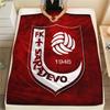 1946 Sarajevo FC pattern Flannel Blanket, High quality Comfortable for All Seasons, Home Decor, Warmth and Comfort, Perfect for Gifts.