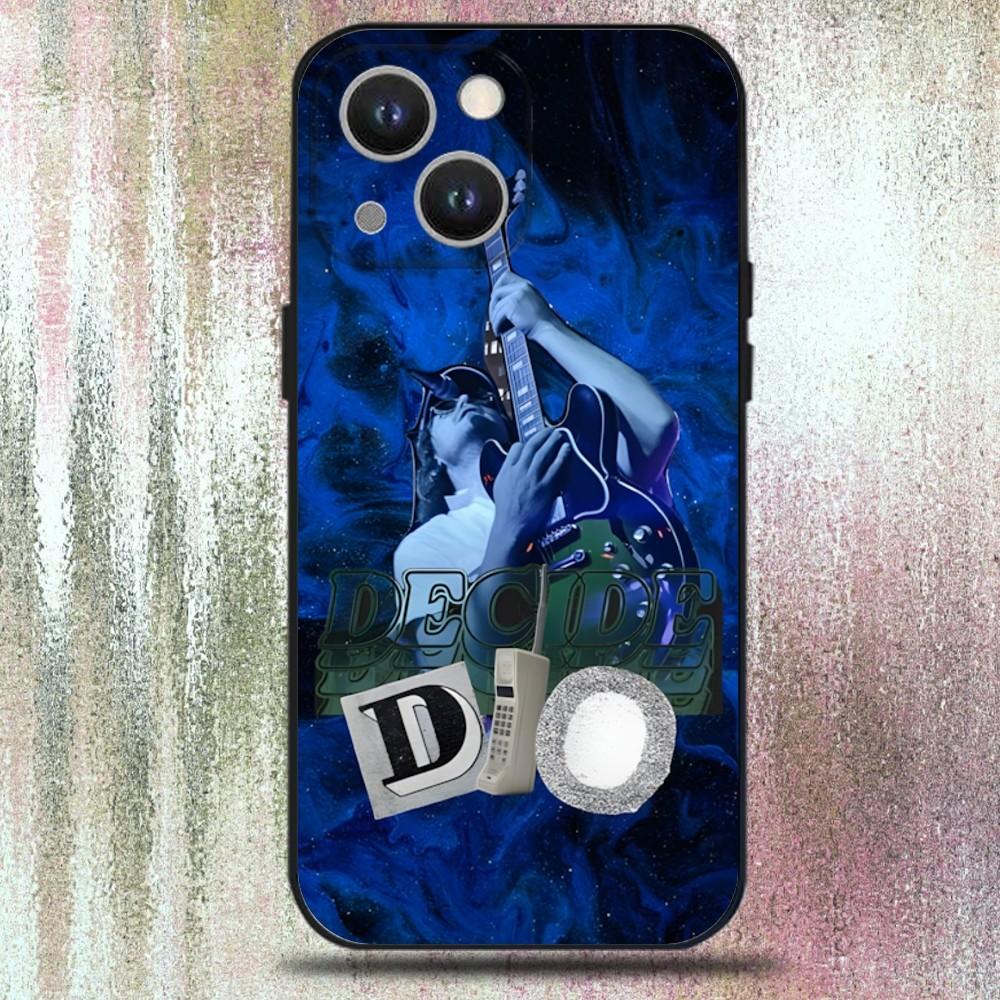 Чехол для телефона D-Djo Singer Joe K-Keery для iPhone 16,15,14,13,12,11 Plus,Pro Max,XS,X,XR,SE,Mini,8,7, Мягкий силиконовый черный чехол
