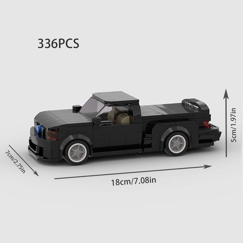 MOC Скоростной Спортивный F1 Городской Гоночный Автомобиль AE86 Строительные Блоки Кирпичное Транспортное Средство Суперкар Форсаж1 MK4 Supra Детские Игрушки Мальчик