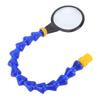 Soldering Magnifier Flexible Arm Magnifying Glass Tool for Electronic Repair Industrial Welding 1Celsius4 Inch Thread 360 Degree Rotation