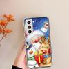 Merry Christmas Snowman Phone Case For Samsung S24 FE Galaxy S22 Ultra S25 Edge S21 S23 FE S20 Plus Cover Shell Coque Clear Sili