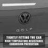 For VOLKSWAGEN VW 2Pcs VW Golf 7.5 ABS Car Logo Cover Front Grille Badge Rear Trunk Emblem Sticker Accessories For Volkswagen Go