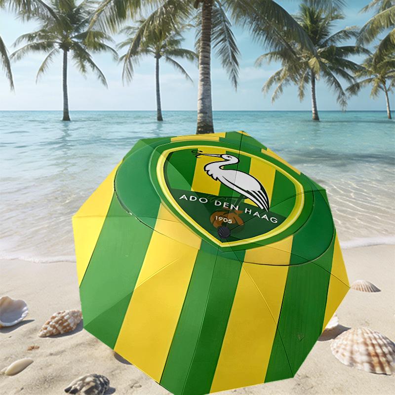 ADO Den Haag Print Umbrella Automatic Opening/ Closing - Portable Foldable Design - Daily use for Travel/Outdoor - Gift for Birthday