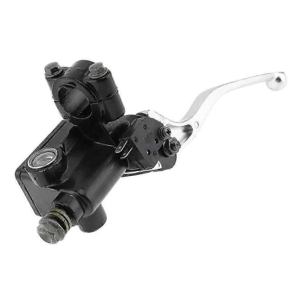 22MM M8/M10 Motorcycle Upper Front Brake Clutch Master Cylinder CNC Clutch Pump Reservoir Pump Lever Left Right for Honda SuzukMotor Vehicle Brake Ser