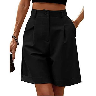 Женские летние облегающие брюки с высокой талией, свободные, утягивающие, прямые, повседневные, средней длины, дышащие, широкие, укороченные брюки