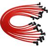 9X Spark Plug Wires for Chevrolet engines SBC BBC 350 383 454 HEI RED PW-SBC350