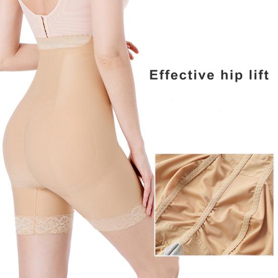 Корректирующее белье на молнии на талии, сексуальные кружевные послеродовые нейлоновые брюки с высокой талией, удобные женские брюки с контролем живота для женщин