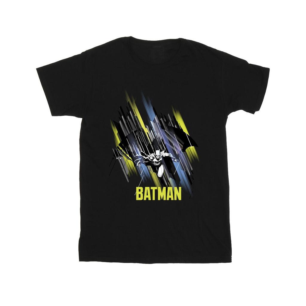 DC Comics Mens Batman Flying Batman T-Shirt