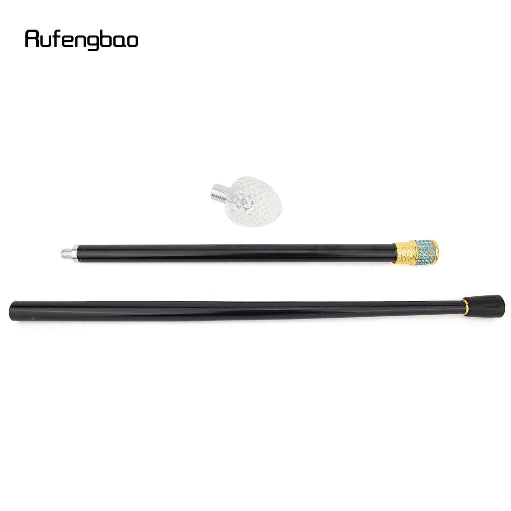 Прозрачный стеклянный шар Золотисто-зеленый сплав Волшебные палочки для девочек Палочка принцессы для ходьбы Косплей Свадьба День рождения 92 см