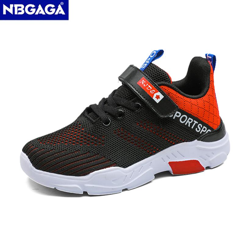 Kids Fashion Sneakers Boys Tennis Shoes Mesh Breathable Running Shoes Lightweight Outdoor Children's Sports Walking Shoes