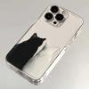 Черно-белый кот Чехол для телефона Для iPhone 17 16 15 11 12 14 13 Pro Max Mini X XS XR 7 Plus 16E Ударопрочный Прозрачный Чехол Fundas