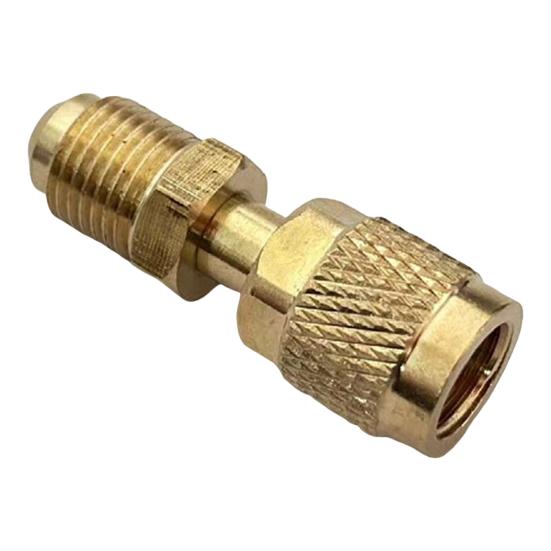 Латунный адаптер для хладагента Устойчивый к ржавчине и коррозии R32/R454B Кондиционер Обратный