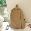 Рюкзак большой емкости для девочек, однотонный школьный рюкзак для студентов, женский дорожный рюкзак