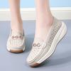 2024 Повседневная женская обувь Туфли на плоской подошве Прогулочные спортивные новые летние туфли Легкие модные женские мокасины на мягкой подошве