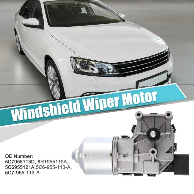 Мотор стеклоочистителя переднего стекла для 1.4L 1.8L 2.0L 2011-2015 6R1955119A 5C7955113D 6R1955023B 6R1955023C Запасная часть