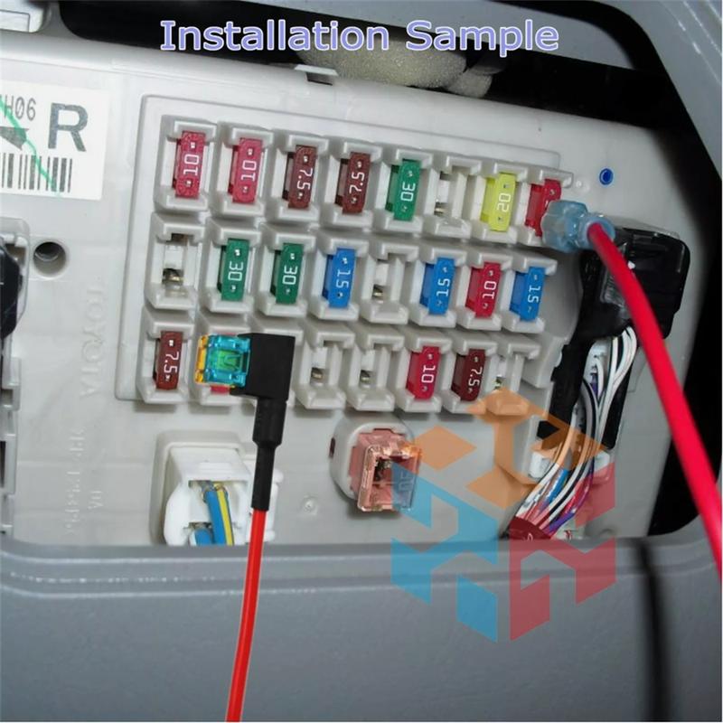 5 Pack Micro 2 12V ATR Car Add-A-Circuit Fuse Tap Holder Blade Style ATR APT 5A Automotive Micro 2 Fuses