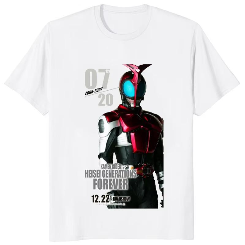 KaUnisex Rider Kabuto DenO Kiva Graphic Printed Japan Tokusatsu Fans Tshirt Hot Sale Summer Casual Fashion Streetwear Hipster Tees