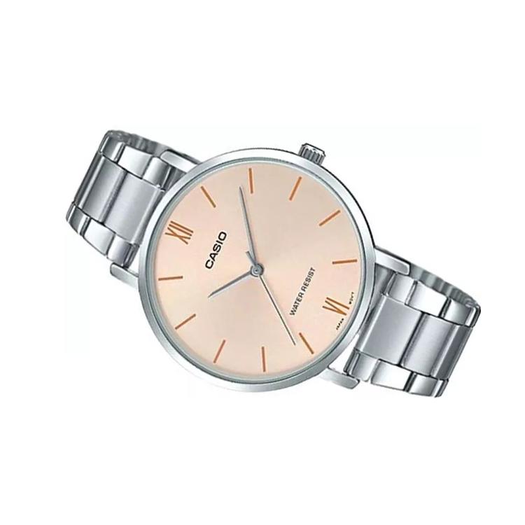 Casio Женские стандартные золотые часы LTP-VT01D-4B LTP-VT01D-4B