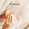 Mini Silicone Bathroom Squeegee Glass & Countertop Cleaning Tool