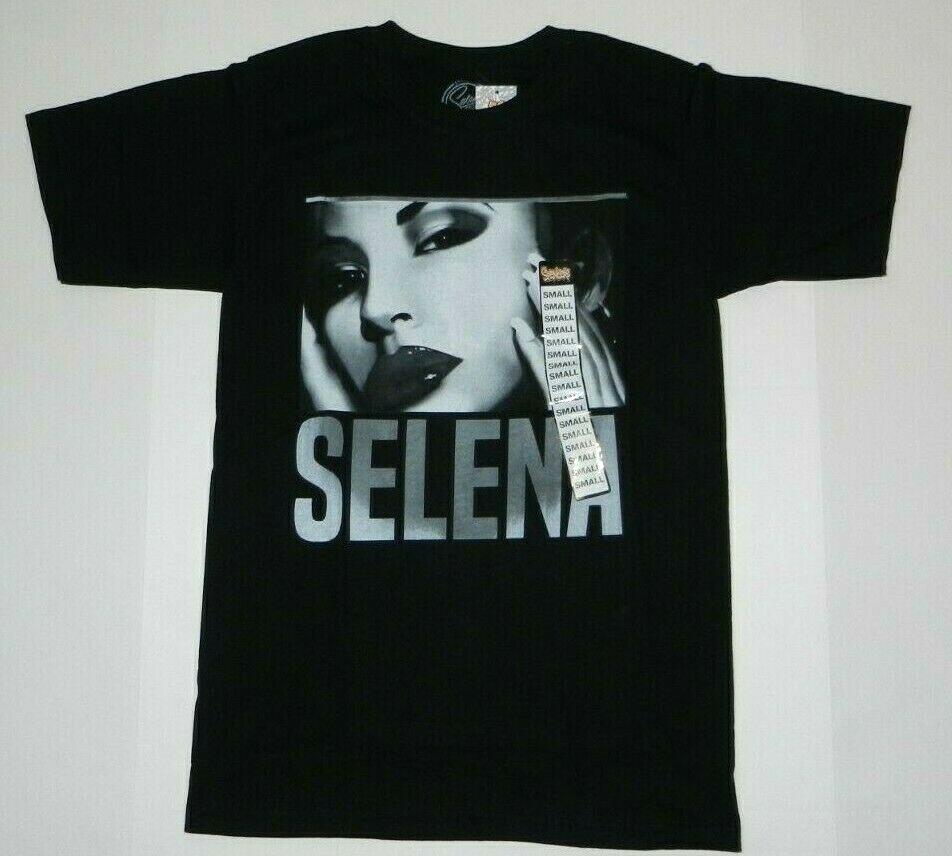 Selena Logo Selena Black Graphic T-shirt New