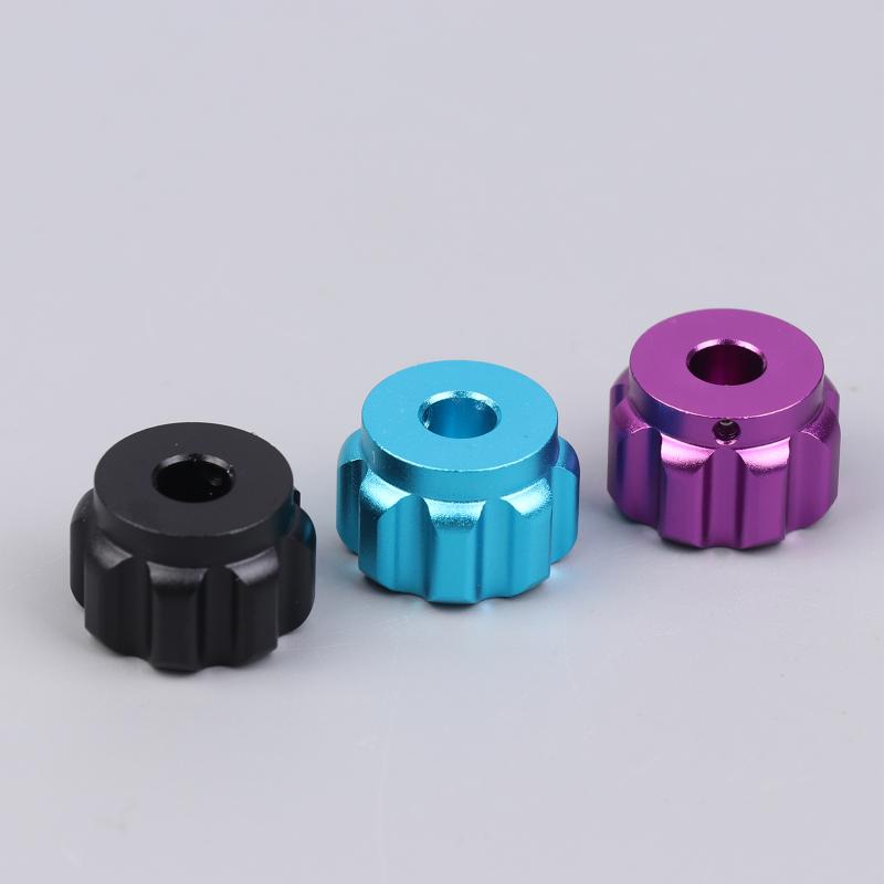 Simulator Button 20mm Metal Knob 6mm Holes for Steering Wheel Upgrade Racing Console DIY Gaming Environment