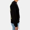 OFF WHITE Акриловый Свитшот с Стрелами Узкий с Круглым Вырезом Мужской Черный OMBA025F19E300101060