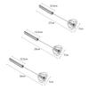 304 Нержавеющая сталь венчик для яиц полуавтоматический взбиватель яиц ручной миксер самовращающийся мешалка для яиц кухонные принадлежности инструменты для яиц