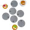 Efficient PVC Spiders Web Table Mats Halloween Theme Dining Accessories Specters Theme Dinner Party Decoration Items