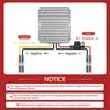 Преобразователь напряжения 12 В в 24 В повышающий предохранитель, водонепроницаемый и быстрый соединительный кабель, преобразователь постоянного тока в 24 В, преобразователь постоянного тока 12 В в 24 В 10 А для светодиодов для гольф-каров