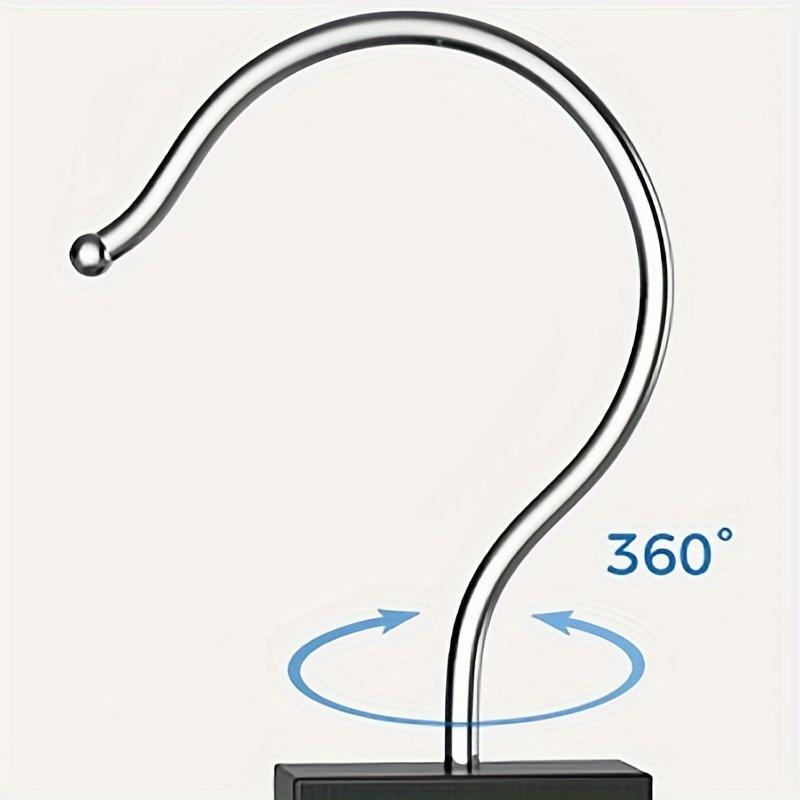 Вешалка для ремня, экономящая место, вращающиеся крючки для вешалок, вешалка для одежды на 6 крючков, органайзер для бюстгальтеров, вешалка для шарфов, вешалка для шкафа